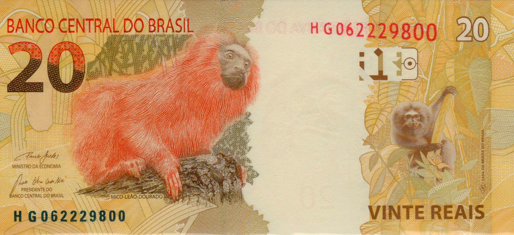 Brazil 20 2019 UNC P-255/e